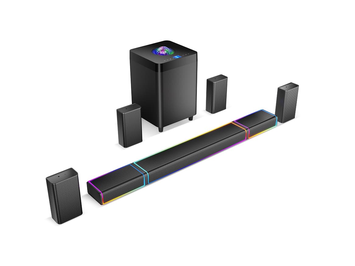 Ocharphen: Immersive Modular Home Theater System