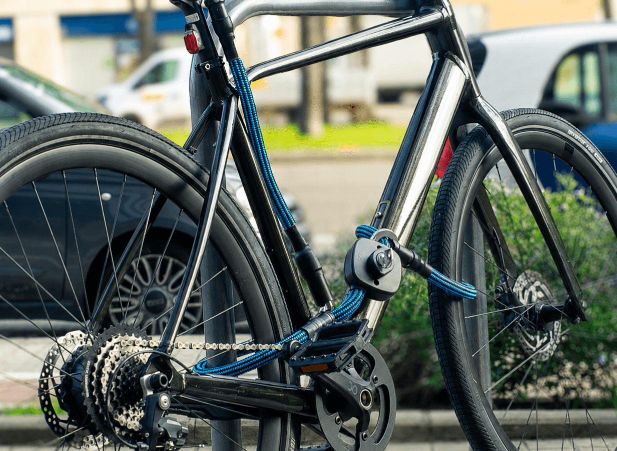 Cordalock: One lock. Whole bike.