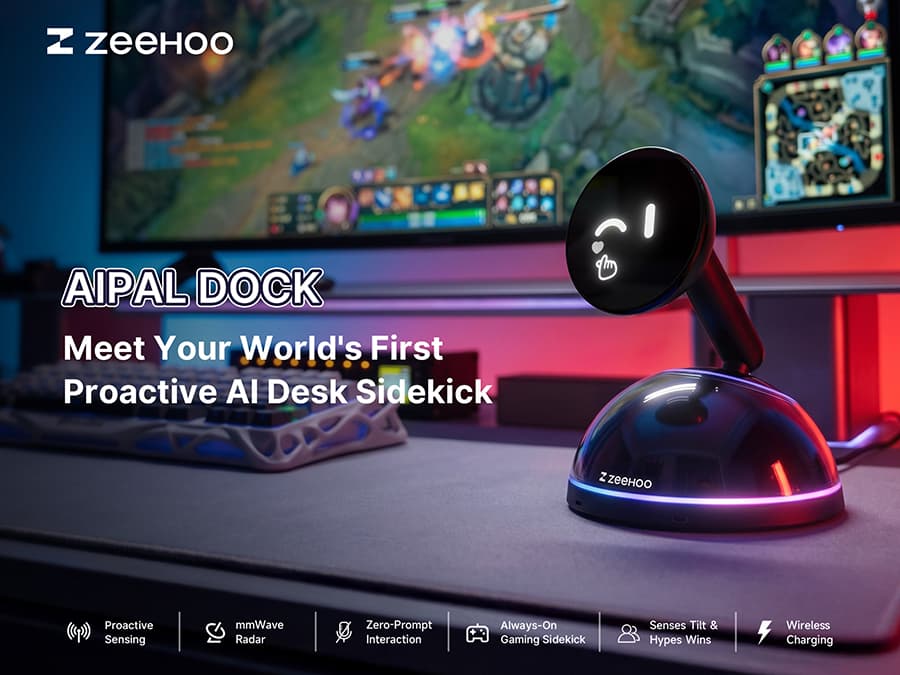AIPAL DOCK: Meet Your World's 1st Proactive AI Desk Sidekick