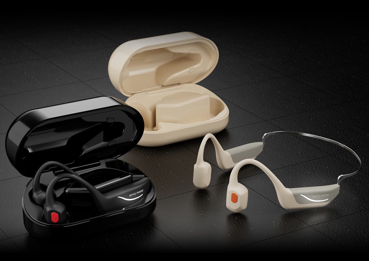 Foldable Bass-Enhanced Bone Conduction Headphones
