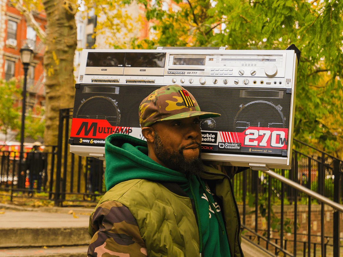 BB-777: The Iconic Boombox, Perfectly Recreated