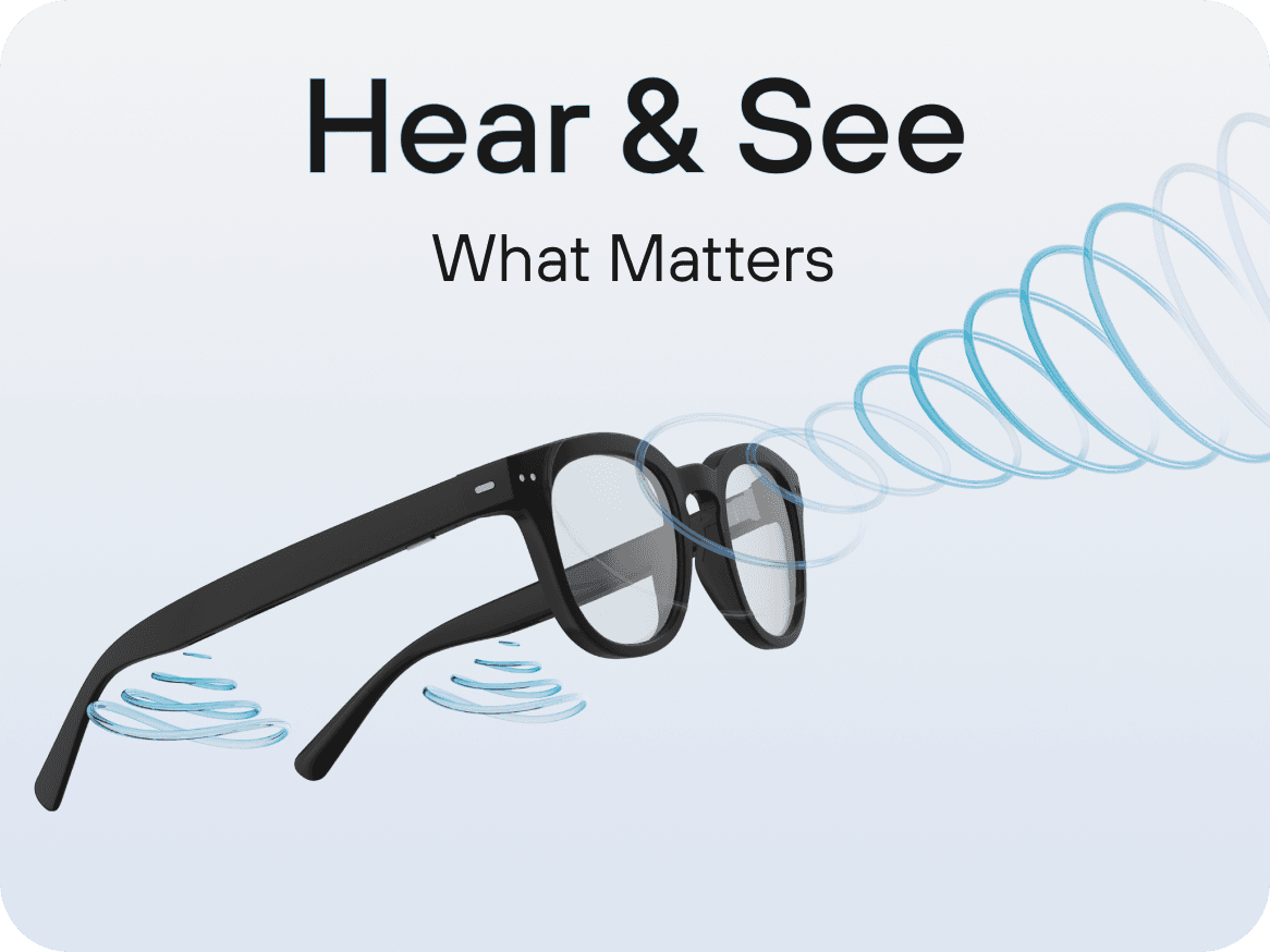 New invisible hearing solution built into your glasses