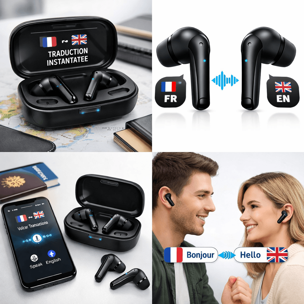 Bidirectional Translator Earbuds: Speak Freely Across Languages