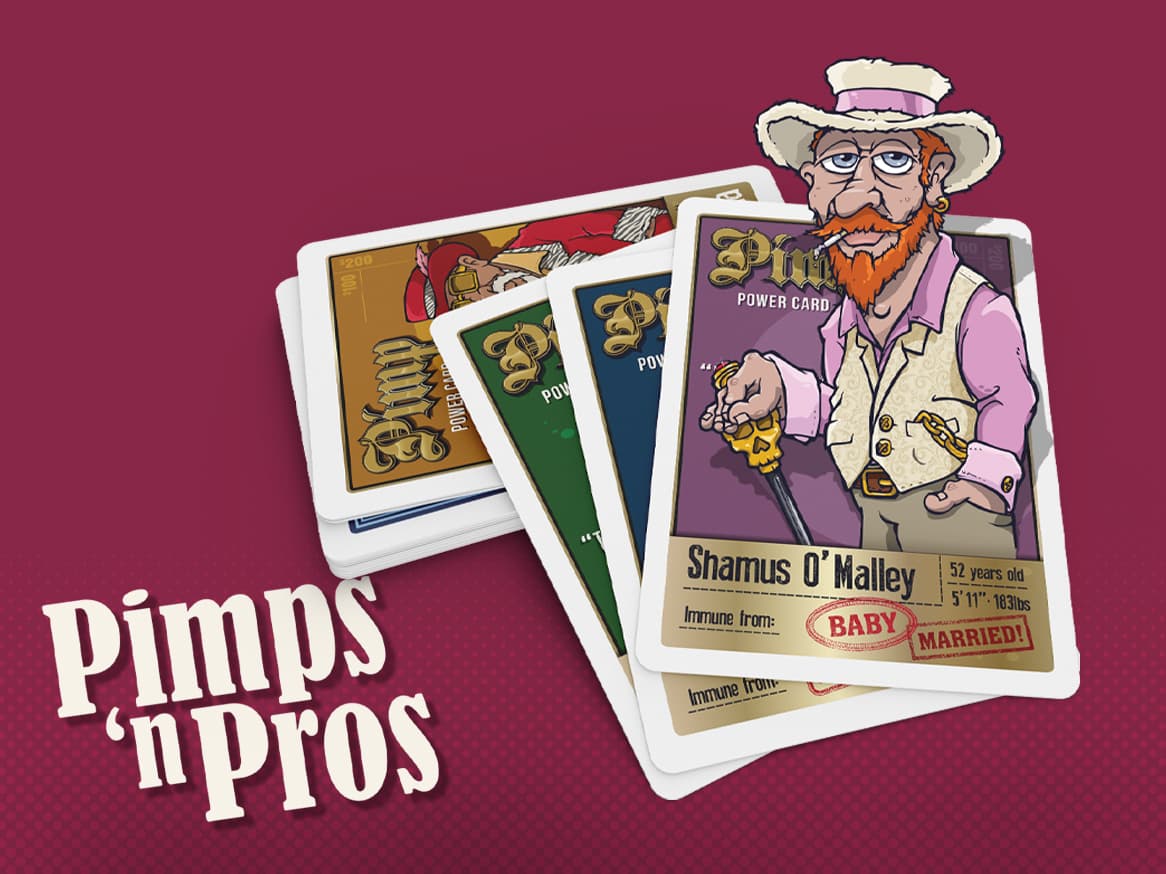 Pimps 'n Pros: Hustle, Play Dirty & Dominate Game Night