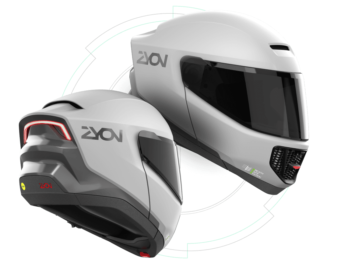 ZYON: The World’s Smartest Air-Purifying Helmet