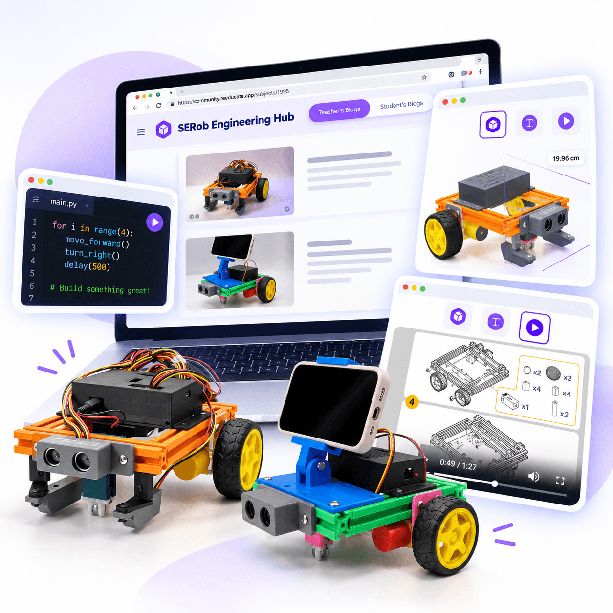 Learn engineering by building.