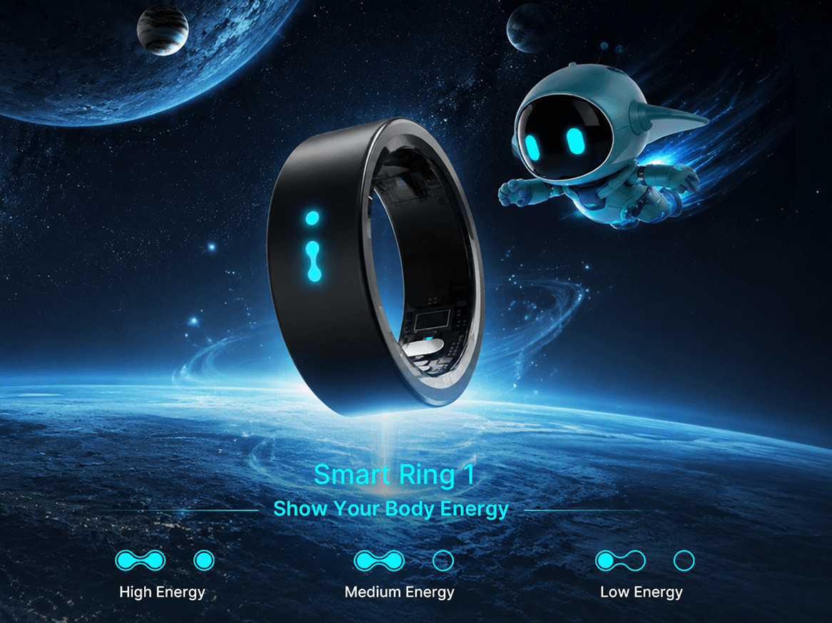 Usay Ring 1: The 3-Light Body Energy Smart Ring