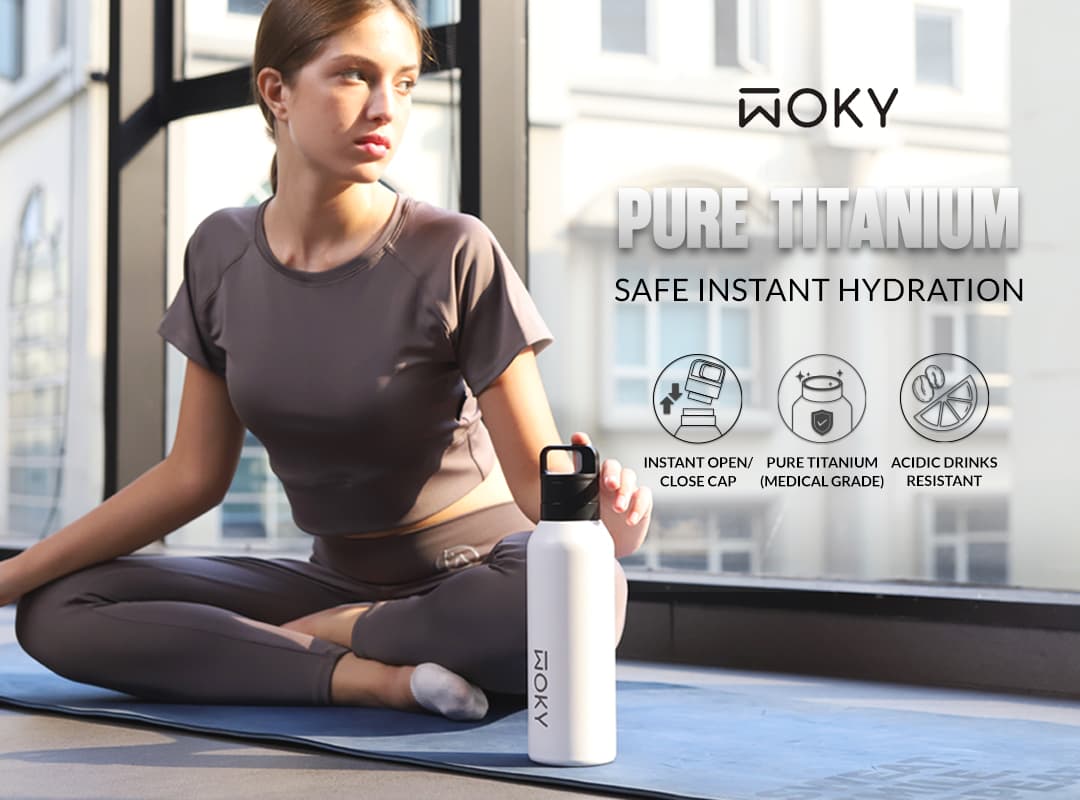 WOKY TITANIUM BOTTLE