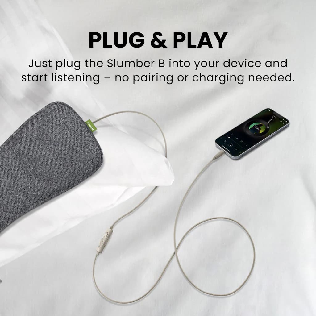 Pre-order | Slumber B AUX Wired Pillow Speaker