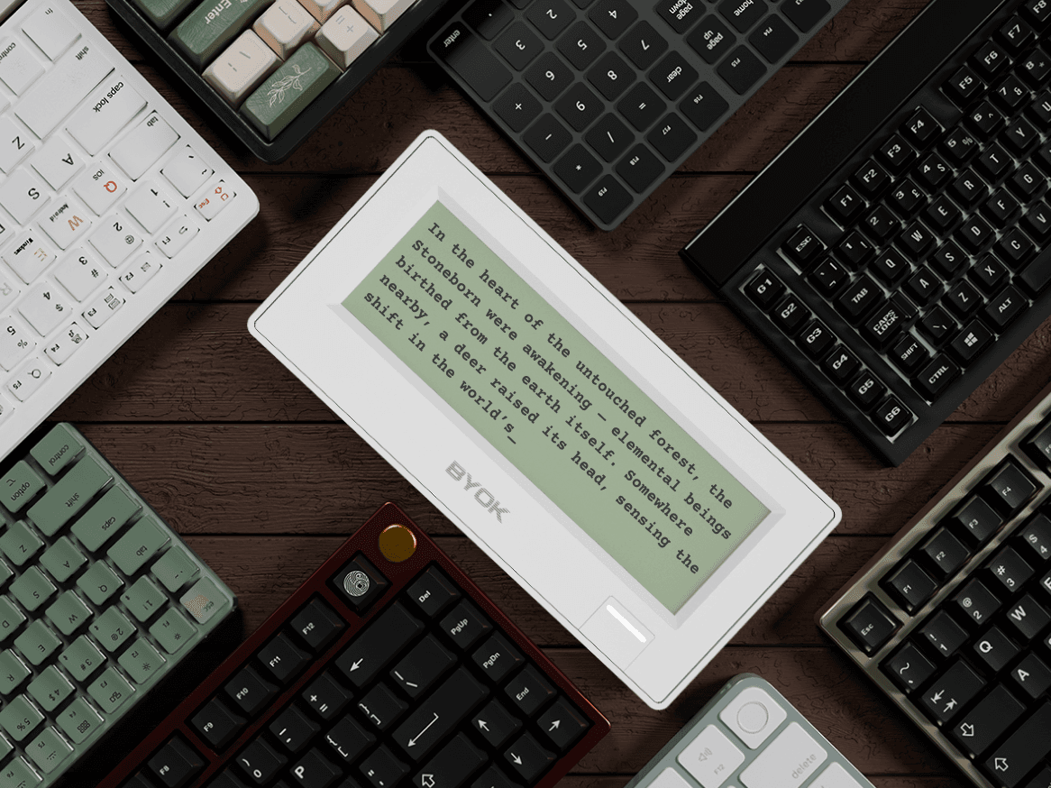 BYOK: The ultimate tool for distraction-free writing