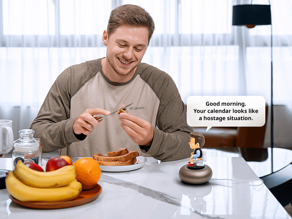 Heymates: Your Desk Companion That Talks Back
