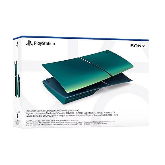 Pre-order | PS5™ Console Covers (slim) - Chroma Teal