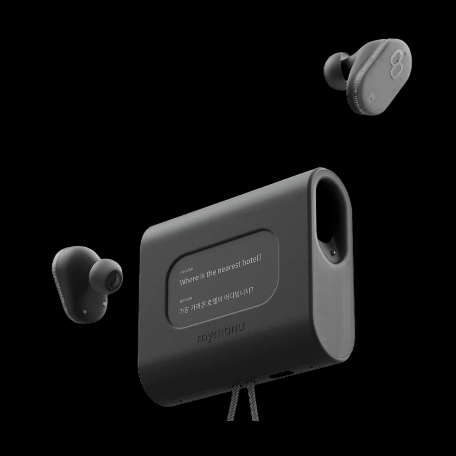 Pre-order | Mymanu CLIK PRO translation earbuds