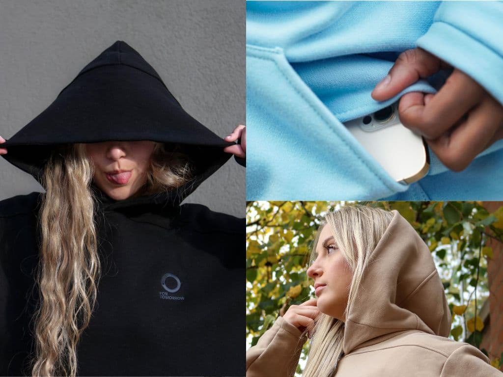 Oversized Hood & Stash Pockets