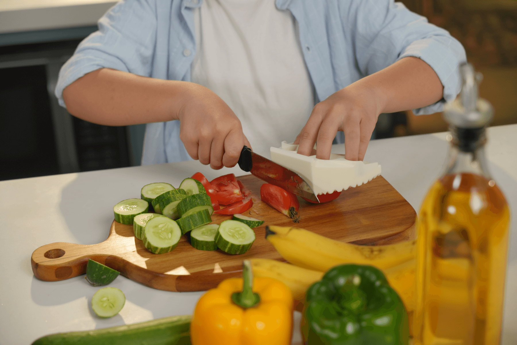 Get rid of all those annoying things when you cook