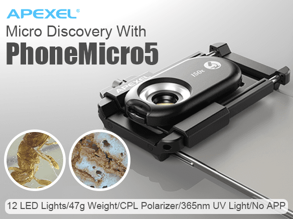PhoneMicro5: Explore the Microscopic World Anytime, Anywhere