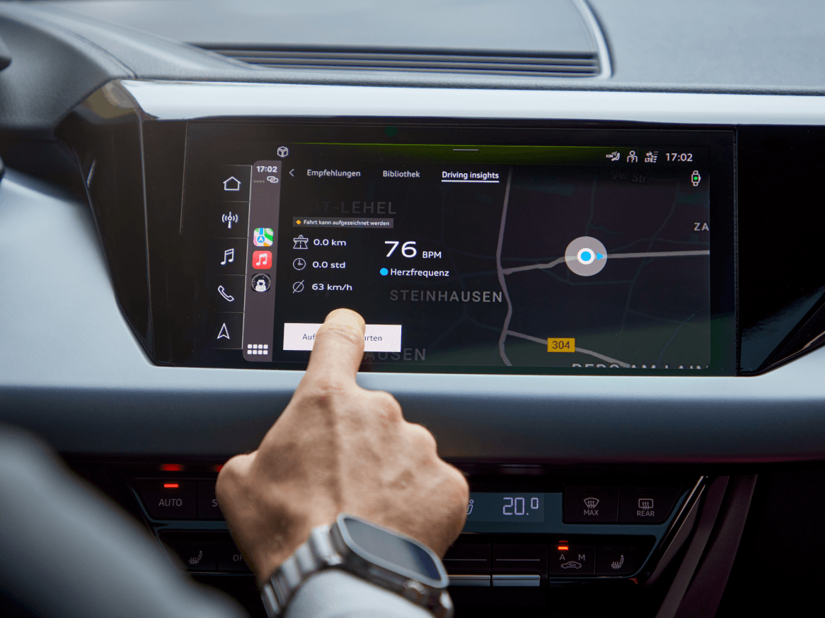 Audi active coach: Ihr Begleiter für Ihr Wohlbefinden