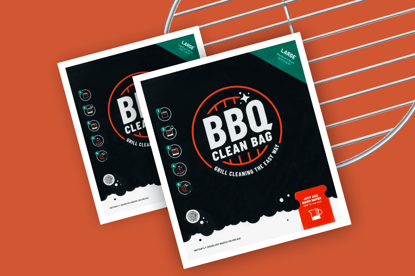 BBQ Clean Bag: Grill Cleaning The Easy Way