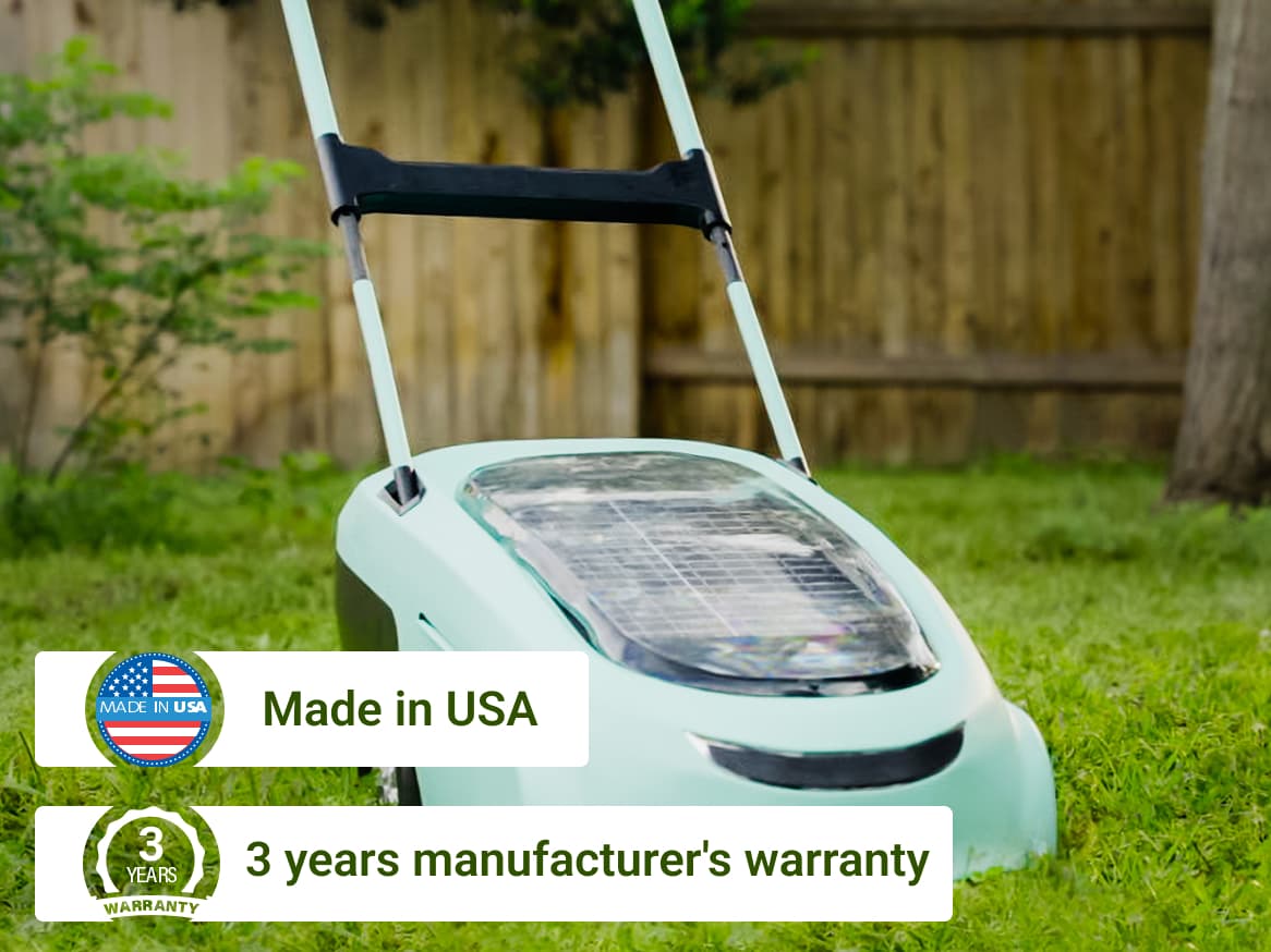 Photonix: World’s 1st Sun-Powered Lawn Mower