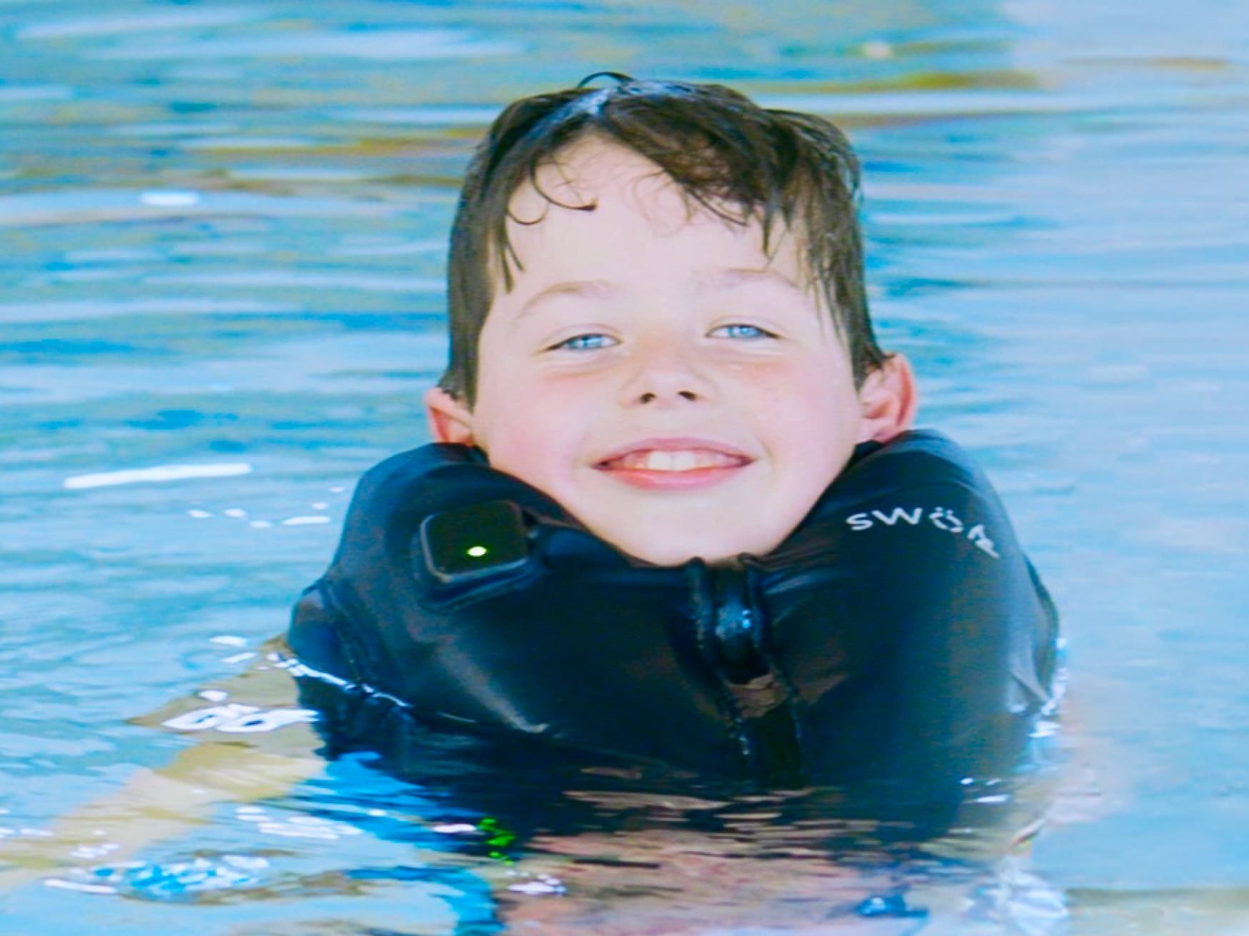 The First Smart Swimwear to Keep Kids Safe