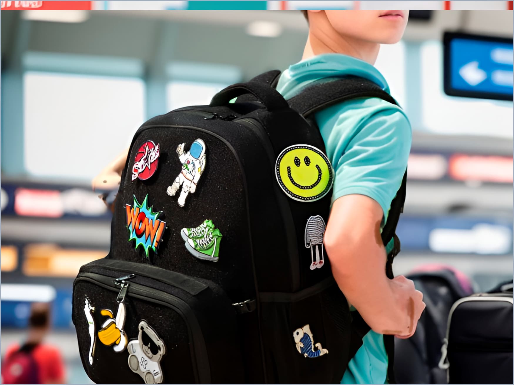Strip Tag Backpacks: Where Functionality meets fun