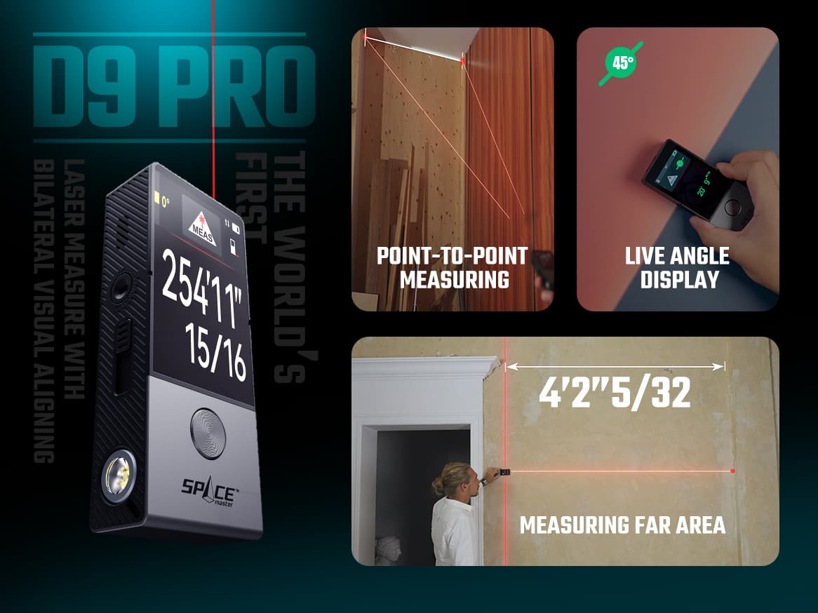 Mileseey D9 Pro Laser Measure Master