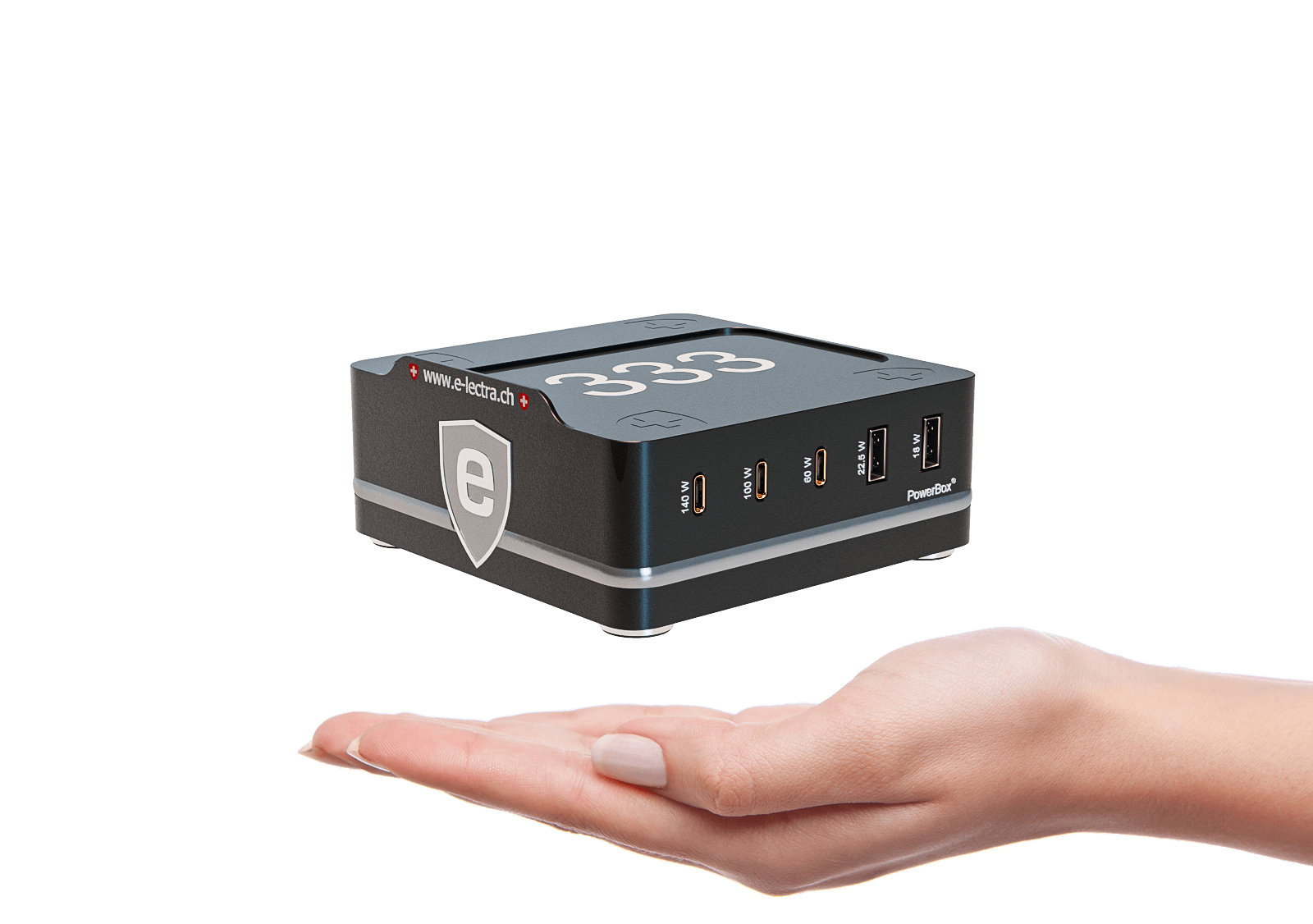 2024 Smart eGaN Ultra 333w Charger 7-in-1 solution
