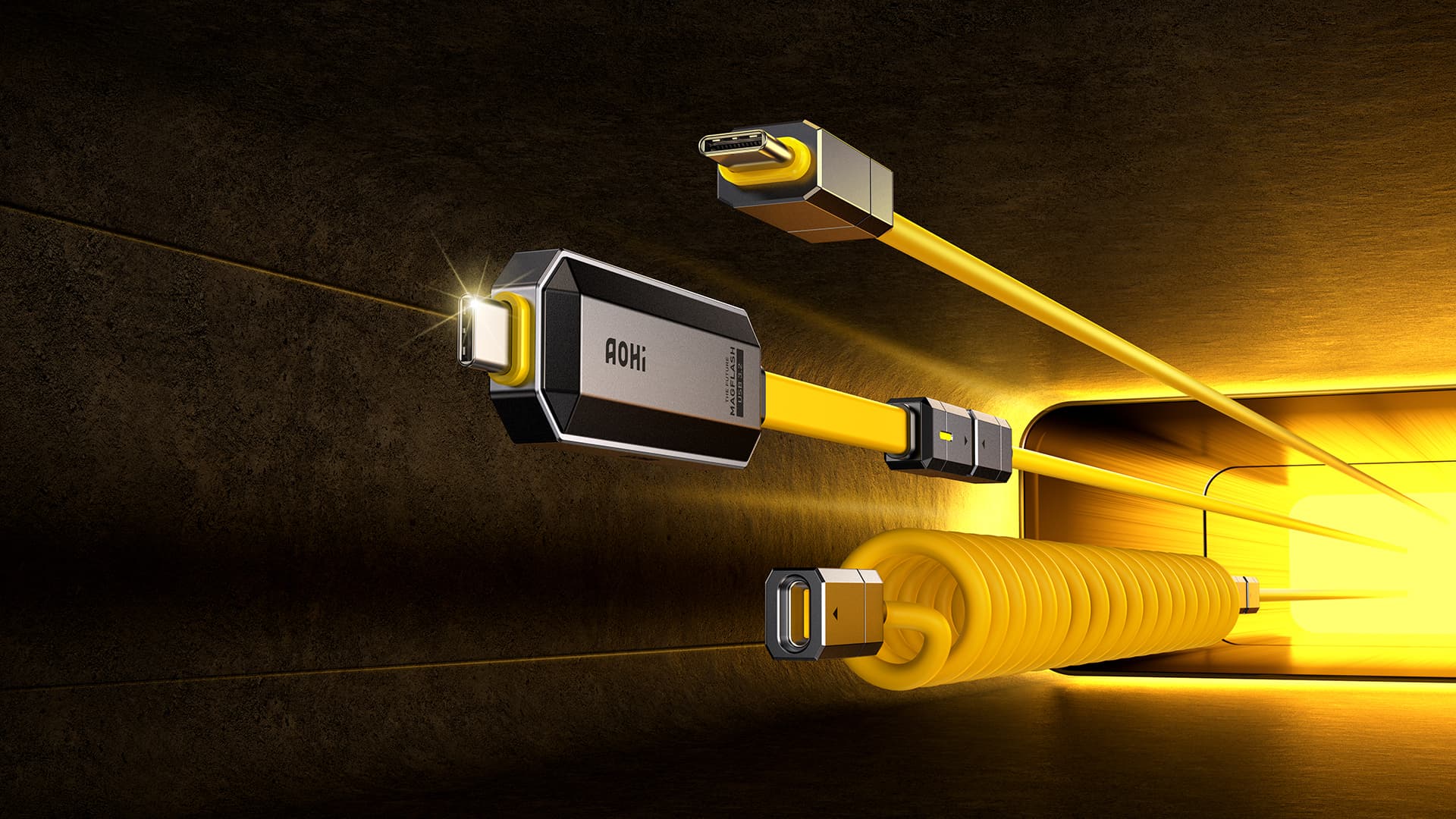 World's First 2-in-1 Charging & Data Storage Cable