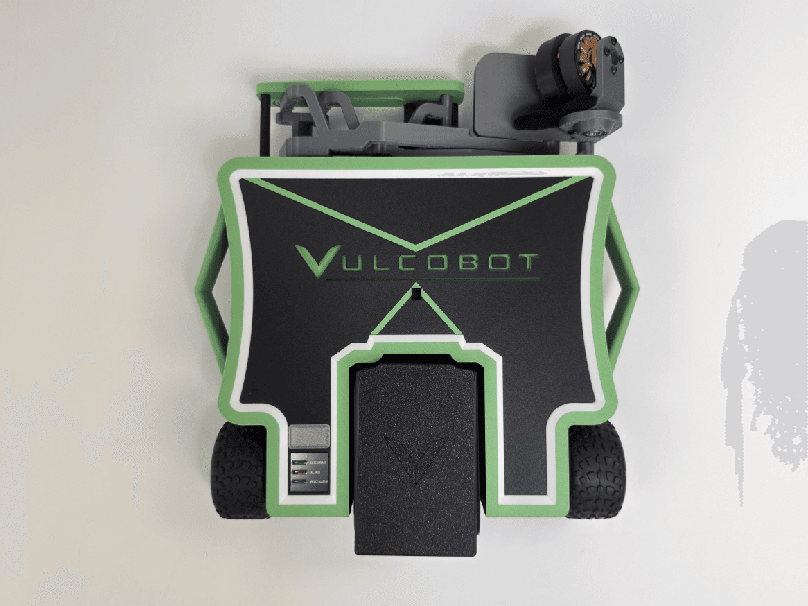 Blade Sharpening Robot For Any Lawn Mower - Vulcobot