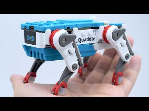 Quaddle | The Open-Source, Do-It-All Robot Dog