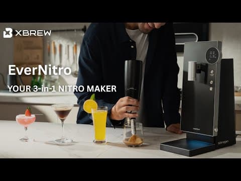 EverNitro: The 3-in-1 Barista-Level Nitro Machine