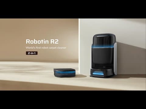 Robotin R2: World's First Robot Carpet Cleaner