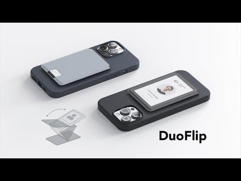 DuoFlip: The Flippable MagSafe ID Card Holder