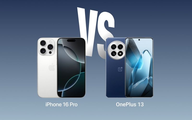 OnePlus 13 and iPhone 16 Pro