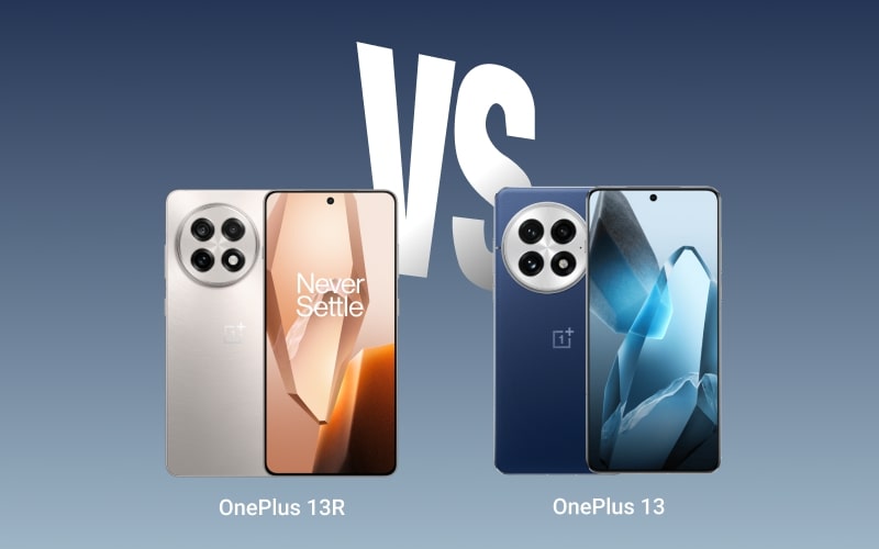 OnePlus 13 vs. OnePlus 13R