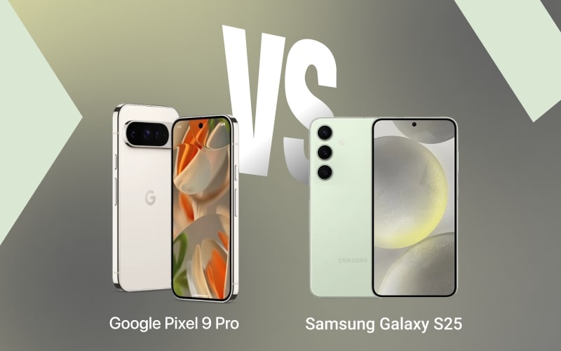 Google Pixel 9 Pro vs Galaxy S25