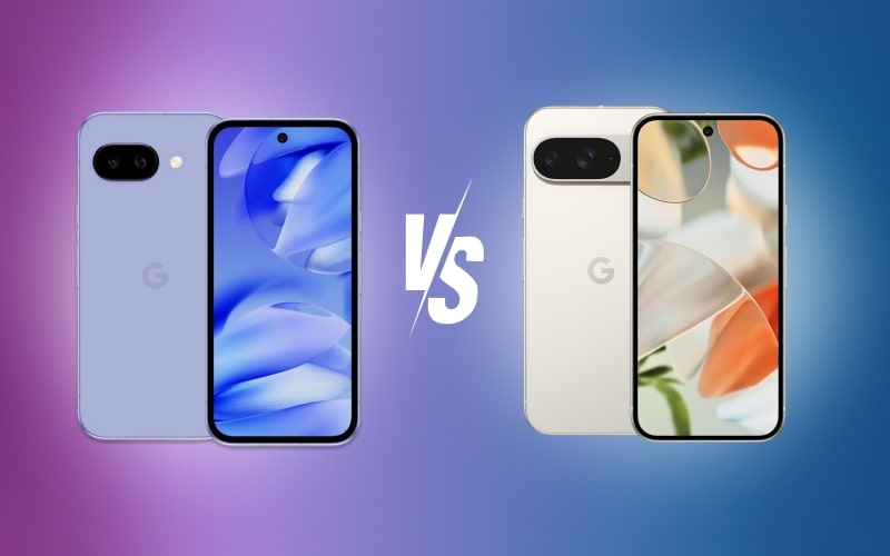 Google Pixel 9a vs Pixel 9