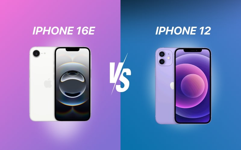 iPhone 16e vs iPhone 12