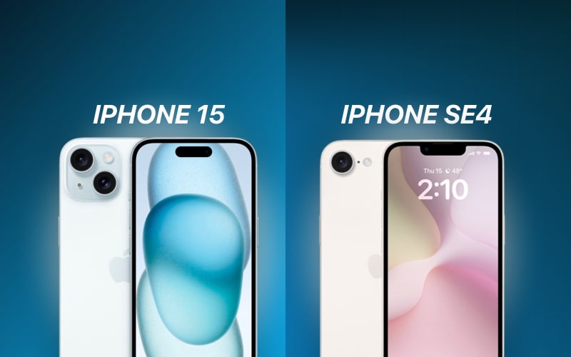 iPhone SE 4 vs iPhone 15