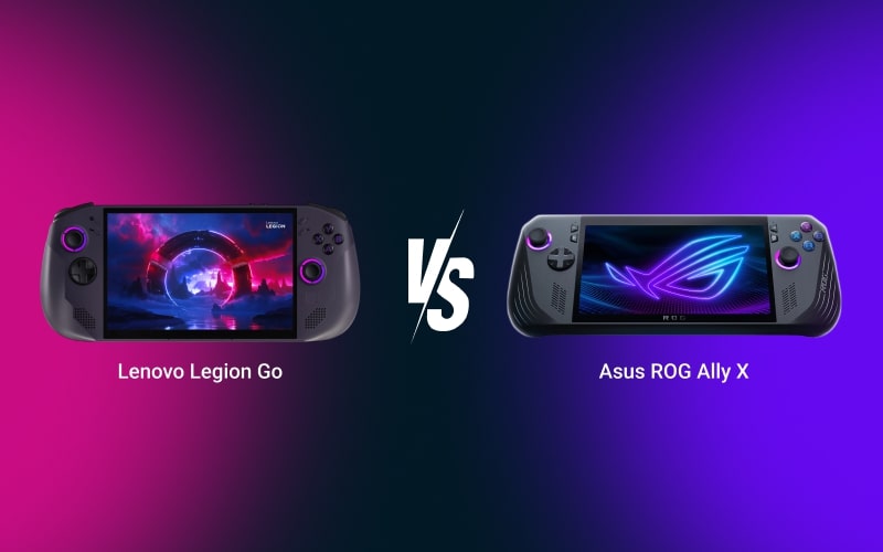 Lenovo Legion Go S vs. Asus ROG Ally X