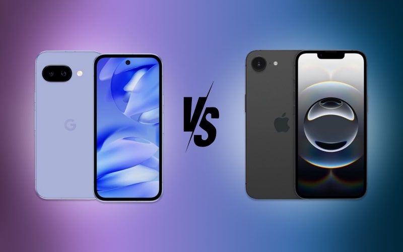 Pixel 9a vs iPhone 16e